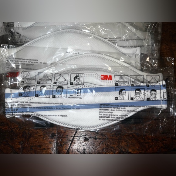 3M Aura 9205+ N95 Respirator Masks - 14 - Picture 3 of 3